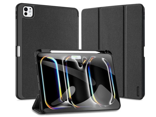 Dux Ducis Domo Series tablet tok (Smart Case Pen) - Apple iPad Pro 11 (2024) -  fekete