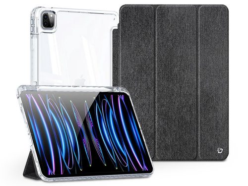 Dux Ducis Unid Series tablet tok (Smart Case Pen) - Apple iPad Pro 11 (2024) -  fekete/átlátszó