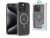 Devia Pino Series Magnetic ütésálló tok - Apple iPhone 15 Pro Max - szürke
