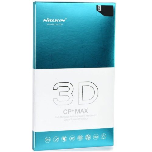 Xiaomi 13 Pro, Kijelzővédő fólia, ütésálló fólia (az íves részre is!), Tempered Glass (edzett üveg), Nillkin, CP+ MAX, fekete