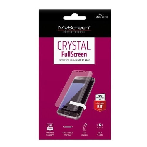 Apple iPhone 7 / 8 / SE (2020) / SE (2022), Kijelzővédő fólia (az íves részre is!), MyScreen Protector, Clear Prémium